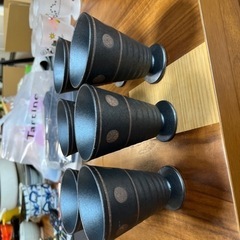 陶器のビアグラス