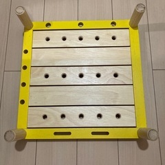 【差し上げます】　知育玩具 アイムトイ　カーペンターテーブルの画像