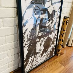 【PLAYTYPE】 アルファベット ポスター 50x70cm 額装の画像