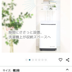 【川口工器】ラダーランドリーラック　ロータイプ