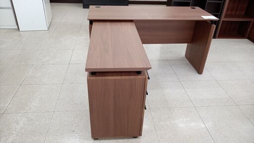 ★ジモティ割あり★  学習机 ブラウン H73×D55-146.5×W140 クリーニング済み TJ7904