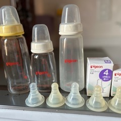 ピジョン哺乳瓶3本セット