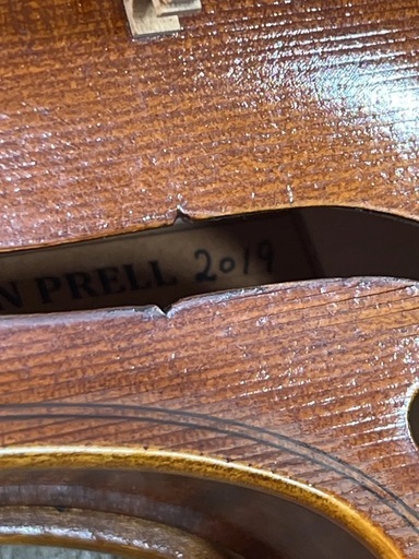ANTON PRELL バイオリン 2019