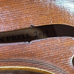 ANTON PRELL バイオリン 2019の画像