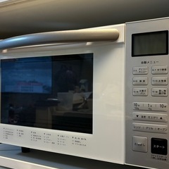 【お話し中】2021年製　オーブンレンジ　ホワイト