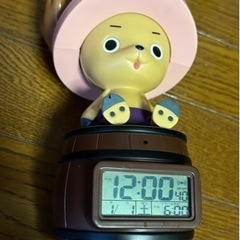 ワンピースチョッパー目覚まし時計の画像