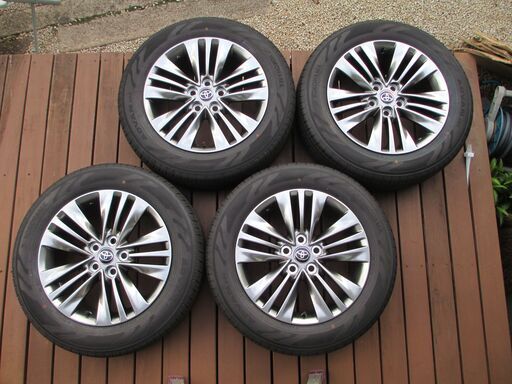 新車外し☆新型 40系 アルファード 純正  18インチ アルミホイール・タイヤ 4本セット