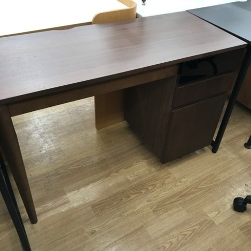 ★ジモティ割あり★ ニトリ デスク ブルックリン　 ブラウン H72×W110×D45 クリーニング済み KJ5894