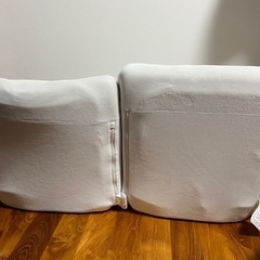 リクライニング座椅子2個　中古のためへたり、変形、床設置面汚れありますの画像
