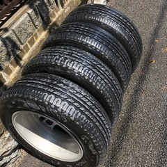 TOYOTA  ヴォクシー 純正ホイール タイヤ4本セットの画像