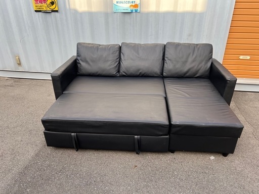 ニトリ 3人掛けカウチソファ ソファベッド