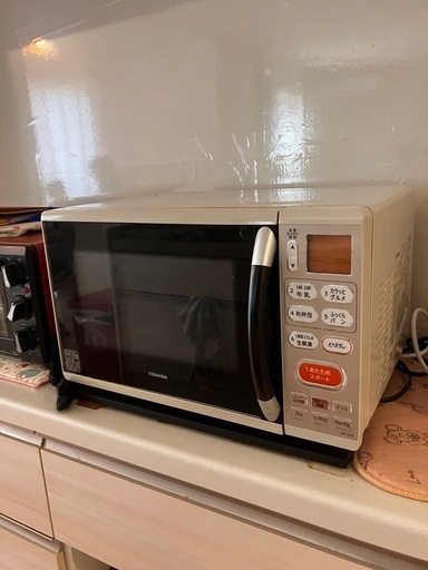 受け渡者決定　\n電子レンジ