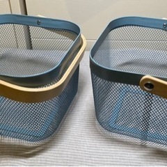 【お渡し先が決まりました】 IKEA バスケットの画像