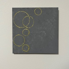 テクスチャーアート　ウェルカムボード　現代アート　抽象画　北欧