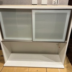 ニトリ 食器棚 キッチンボード(アルミナ2)