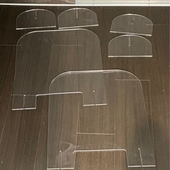 【美品】受付用アクリルパネル2台セットの画像