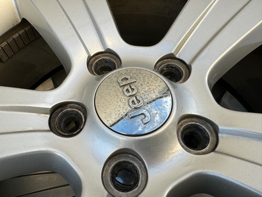 JEEPパトリオット 純正ホイール4本スタッドレス