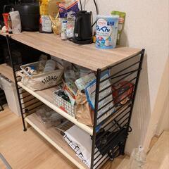 木製棚(板の歪みあり)
