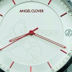a0812613 ANGEL CLOVER エンジェルクローバー キン肉マン 腕時計 ホワイト モデル コレクション 中古品の画像
