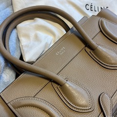 美品　セリーヌ　ラゲージ　ベージュの画像