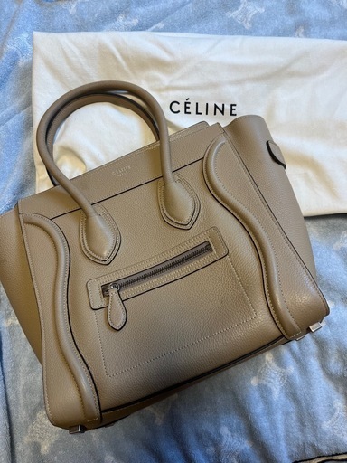 美品　セリーヌ　ラゲージ　ベージュ