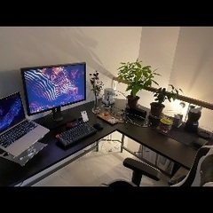 ロウヤ L字デスクの画像