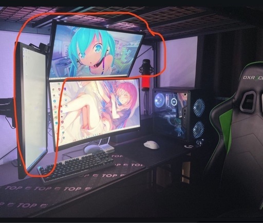 【特価】ゲーミングモニター2枚