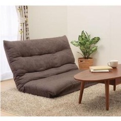 リクライニングソファ　2人用の画像