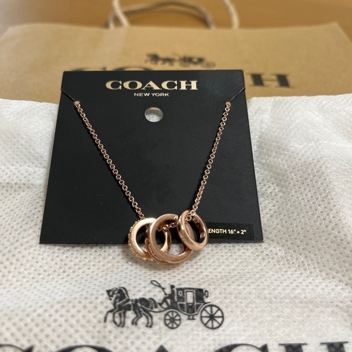 コーチ　ネックレス　COACH