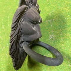 🦁珍品❓ライオン玄関ドアノッカー🦁の画像