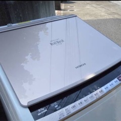 【超美品】HITACHI 電気洗濯乾燥機 BW-DV90B 9/...