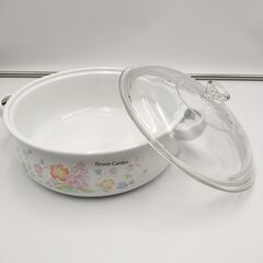 【自宅屋外引き取り限定】ホーロー鍋 両手鍋 24cm 丸山技研 ...