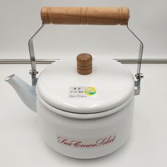 【自宅引き取り限定】新品 ホーローケトル 2L やかん ヤカン ...