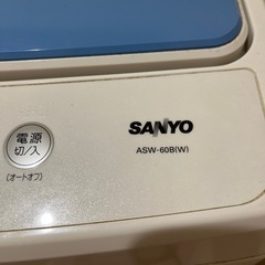 SANYO洗濯機 6kgの画像