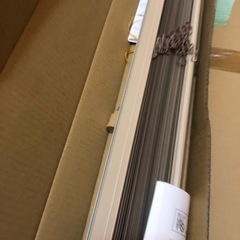 新品　ブラインド　2本　シルキー　幅1200×高さ2000mmの画像