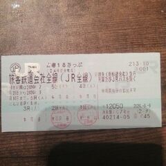 《再募集》青春18切符 3回分／2024年夏季