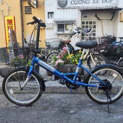 折りたたみ自転車　ＶＯＬＫＳＷＡＧＥＮ　２０インチ　６変速　カゴ...