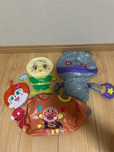 アンパンマン　ぬいぐるみ　キャンプセット