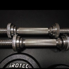 ダンベル 20kg(10kg×2)　ブラックの画像