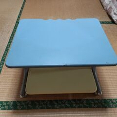 中古ＴＶ台　Ｗ515×Ｄ400×高さ340（スチールパイプ枠＋キ...