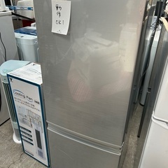 シャープ　2ドア冷蔵庫