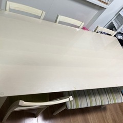 ニトリ　ダイニングセット170cm 6点セットの画像