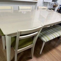 ニトリ　ダイニングセット170cm 6点セット