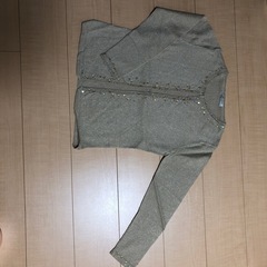 ラメ入りカーディガン