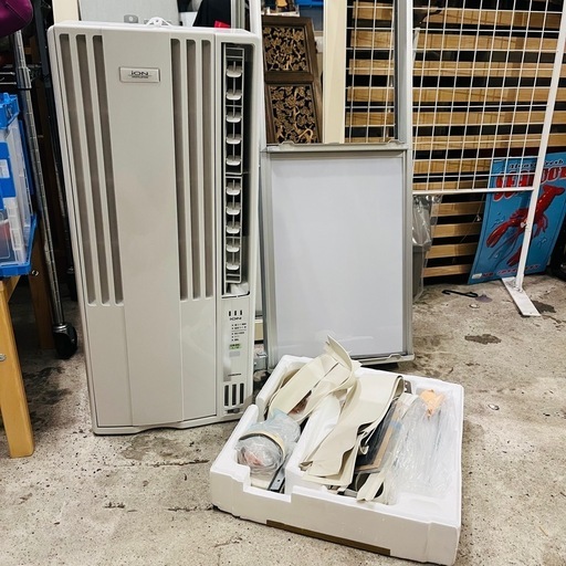 【売約済み】【武蔵小山店】窓コン CW-FA1622R-WS 　2022年製　CORONA コロナ　エアコン　ウィンドウ　窓用エアコン　ルームエアコン　クーラー　空調　 運搬無料エリア有 / 品川区 リサイクルショップ ランバールーム 武蔵小山店  ◀︎ 武蔵小山パルム 戸越銀座 隣