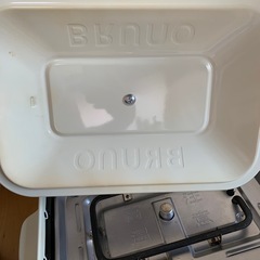 【USED】ブルーノ　コンパクトホットプレート　ホワイト　BOE021の画像