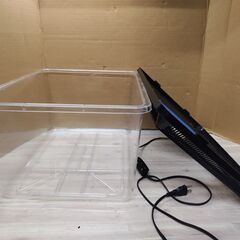 正常作動品　飼育ケース プラケース 透明ハウス 　遠赤外線上部用ヒーター　屋内用ゲージ　447G10の画像