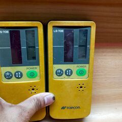 TOPCON ローテーティングレーザー　受光器２個　 RL-H3C 動作確認済の画像