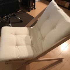 【4000円】1人掛け リラックスソファ 北欧デザイン（定価￥13000）②の画像