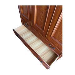 和風木製タンス　開戸裏鏡付き　下２段押入ありの画像